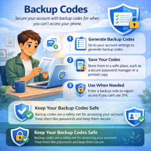 backup codes​