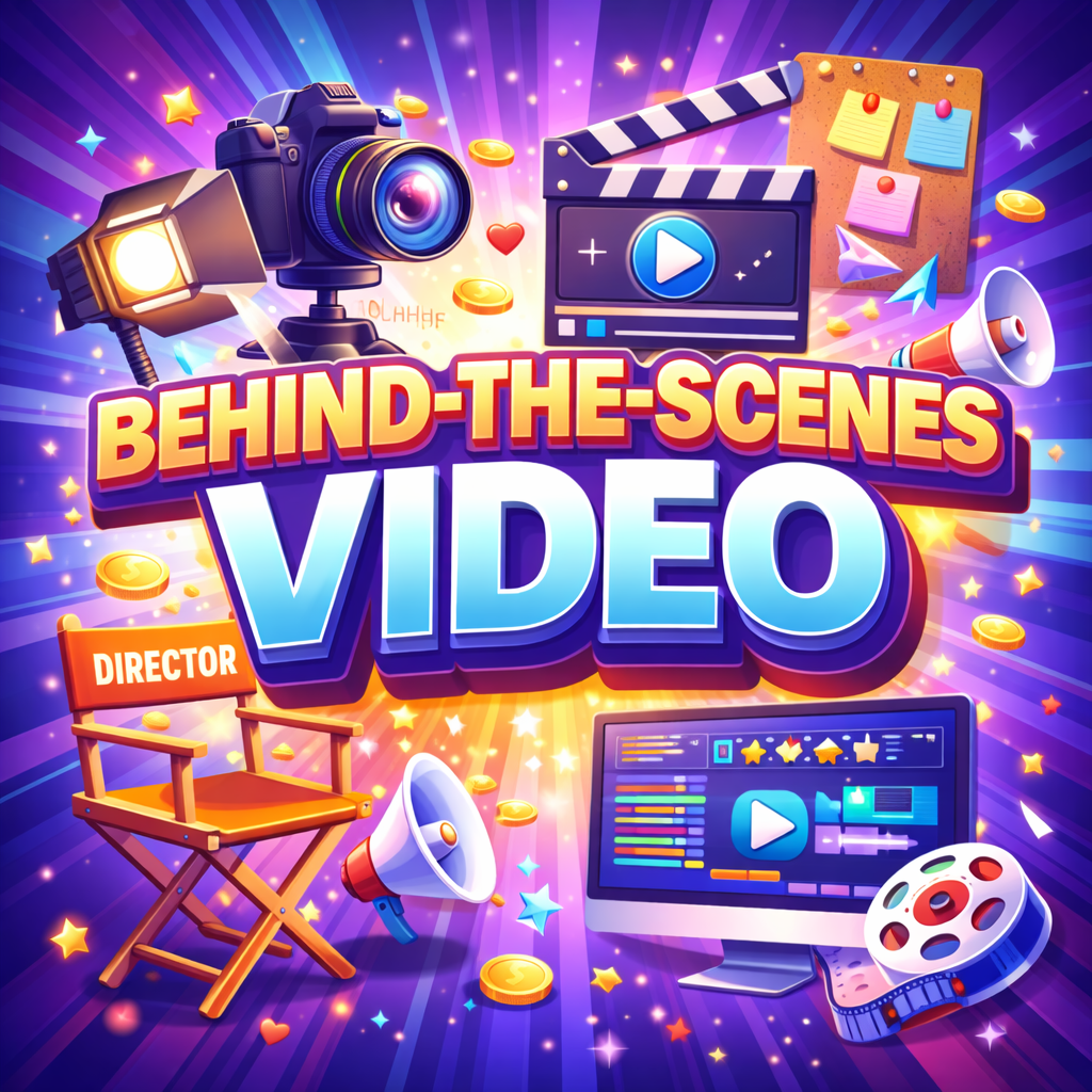behind the scenes video​
