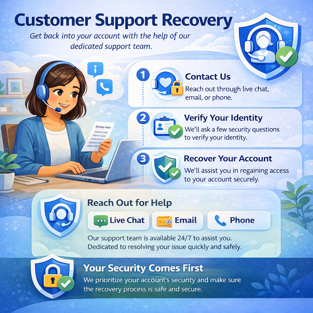 customer support recovery​