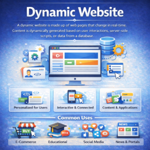 dynamic website​