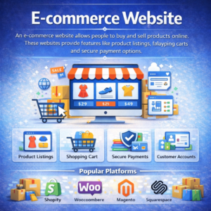 e commerce website​