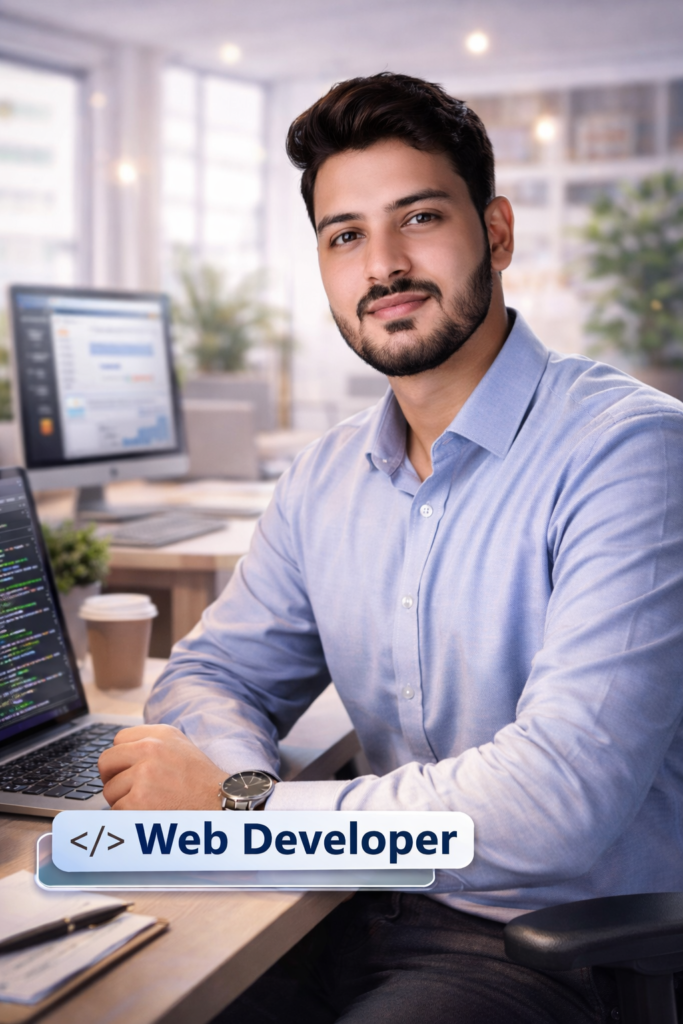 experienced web developer