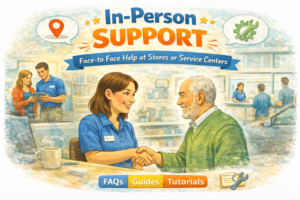 in person support