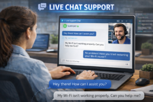 live chat support​