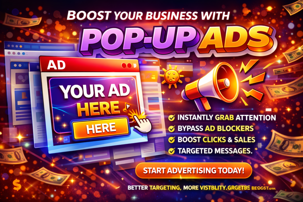pop up ads​