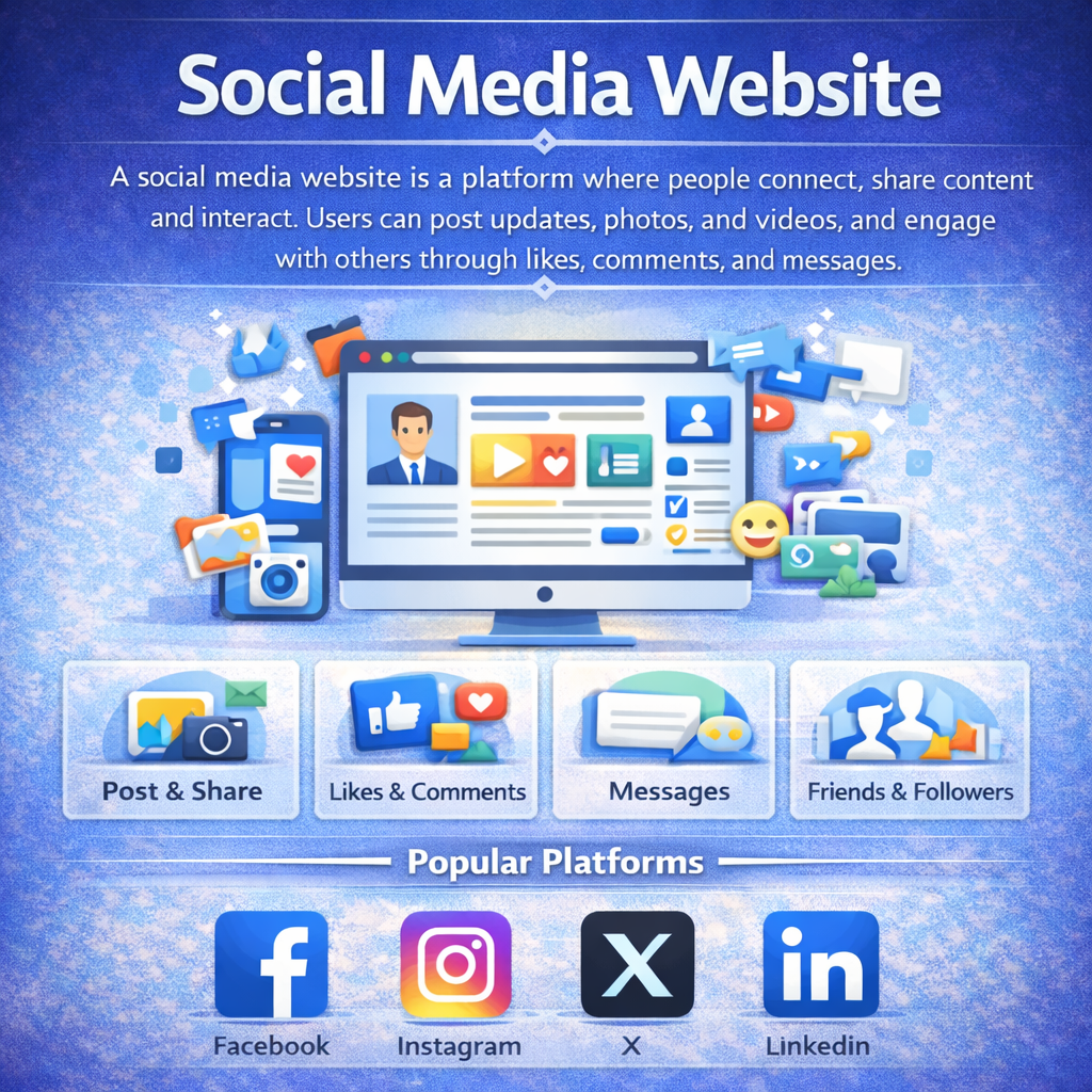 social media website​
