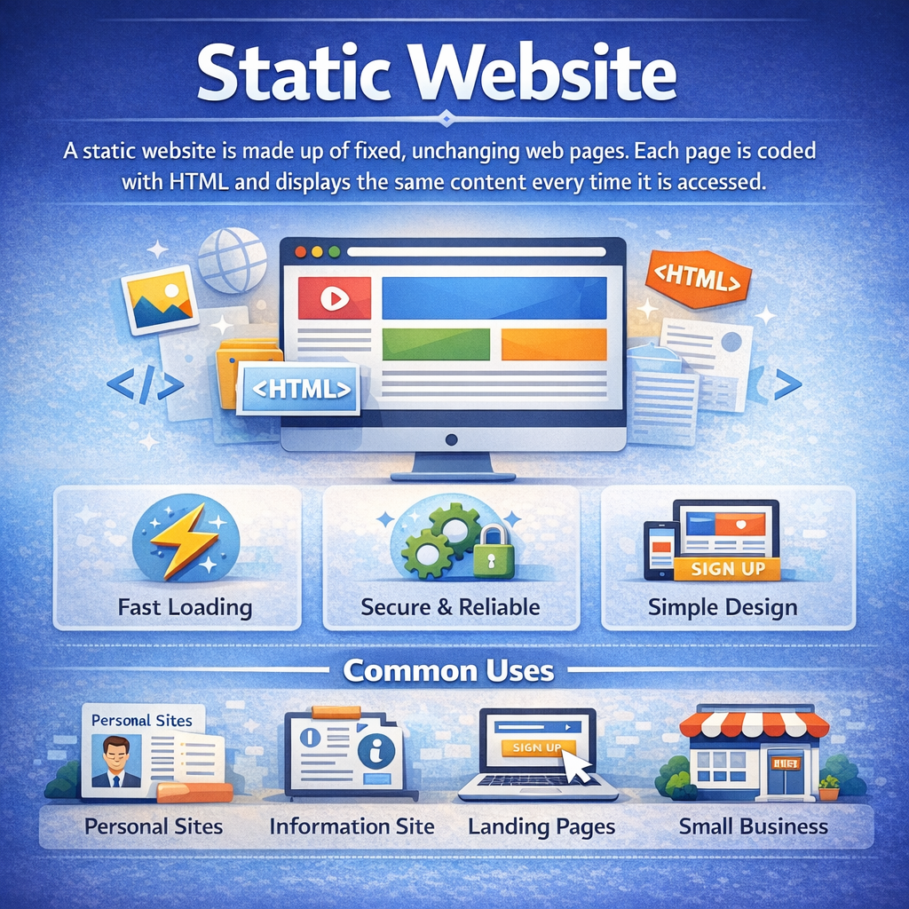 static website​