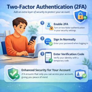 two factor authentication (2fa)​