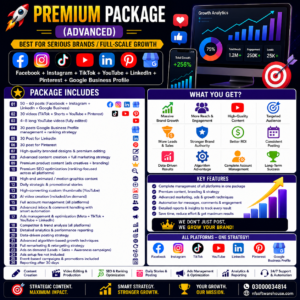 all in one social media packages