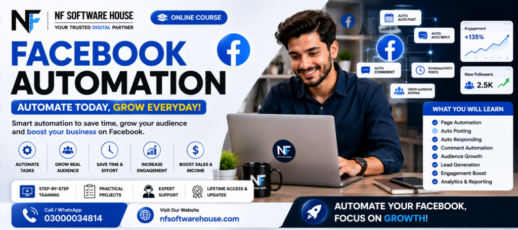 Facebook Automation Online Course facebook automation course (1)