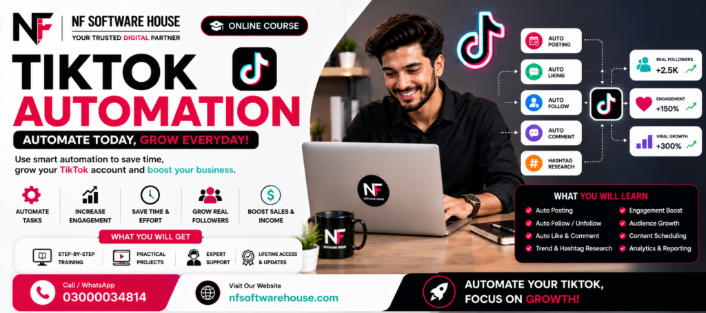 TikTok Automation Online Course tiktok automation course (3)