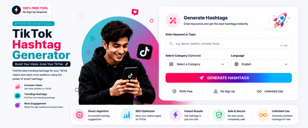 TikTok Hashtag Generator – Free TikTok SEO Tool tiktok hashtag generator – free tiktok seo tool (3)