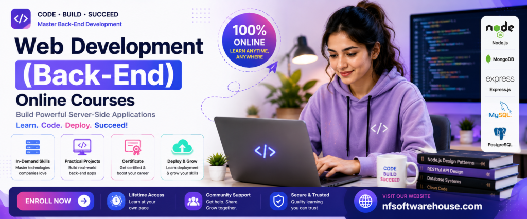 Web Development (Back-End) Online Courses web development (back end) online courses (3)