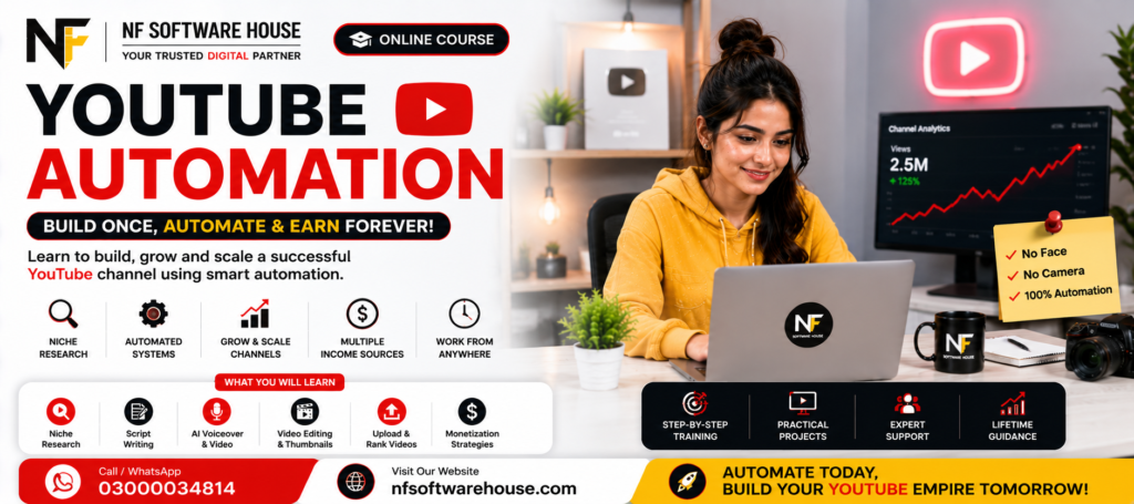 YouTube Automation Online Course youtube automation online course (4)